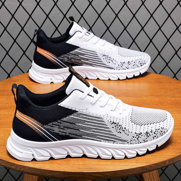 

2024 new luxury casual designer shoes trainers Sports shoes for mens trainer in spring sneakers womens with lace up running shoes fashionable trendy Outdoor Shoes, Bys03 black