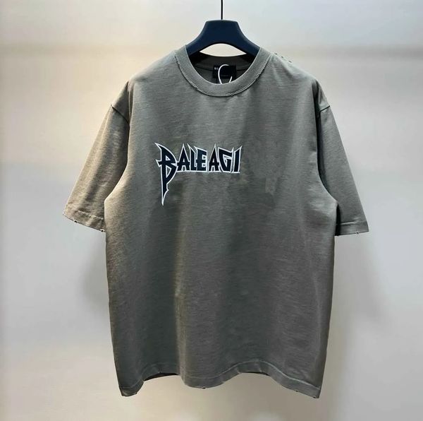 

Men T-shirt BA Designer tees brand short sleeve T-shirt pullover pure cotton warm loose breathable fashion men and women y2k9, Gold