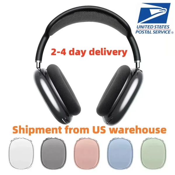 

For Airpods Max Pro Headphone Accessories Transparent TPU Case Silicone anti-collision shell airpods max Headphones Headset Waterproof Protective case