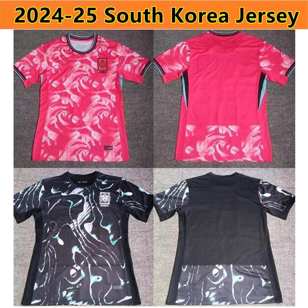 

2024 2025 South Korea soccer jerseys home away Korea SON HWANG KIM HWANG LEE JEONG SUNG KWON JERSEY FOOTBALL SHIRTS kids red 24 25 set fult kits