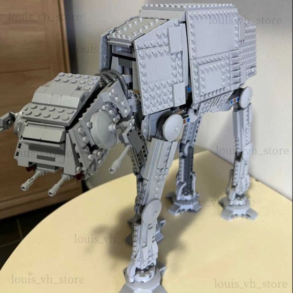 

Hot Blocks AT Armored Walkers Elephant Modle 75288 Moc Ideas Modular Building Blocks Bricks Educational Kids Toy 1267pcs T240325, Multicolor
