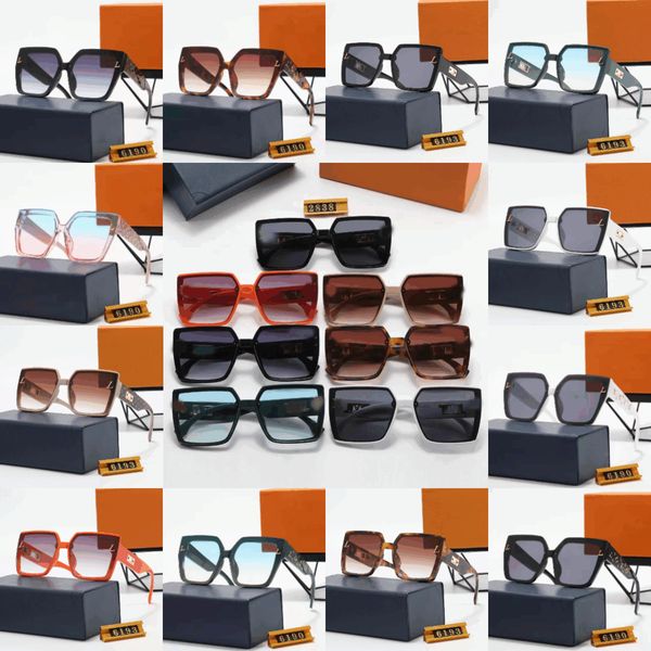 

Trendy Women Men Classic UV400 Lens Square Sunglasses Eyewear Full Frame Shading Goggle Eyeglass Glasses Sun Glass Sunglass Unisex Luxury Designer Brand with Box