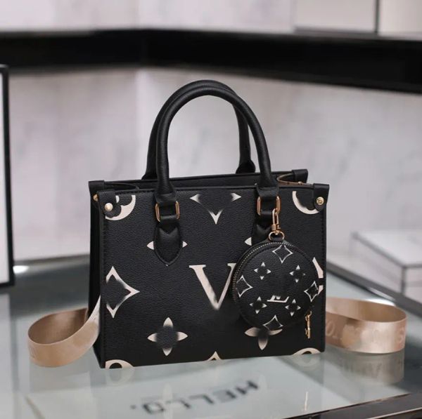 

Designer Bag Womens High quality handbag Fashion tote bag Leather 46373 Portable Shoulder Bag crossbody bag wallet coin purse, White