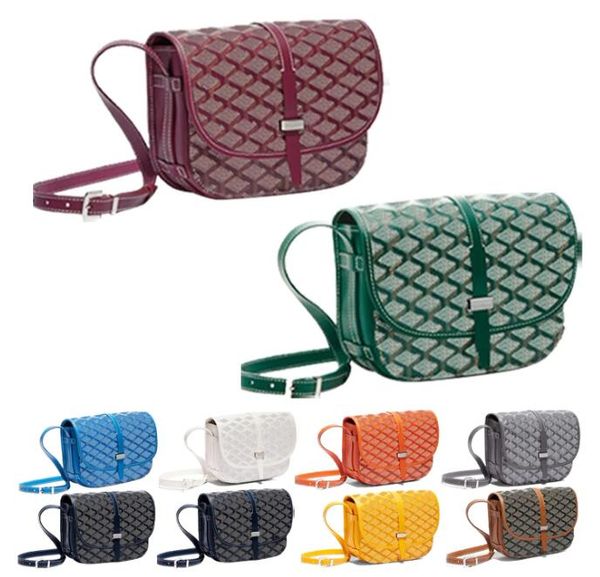 

Fashion Messenger Belvedere Designers postman Bags CrossBody totes envelope Genuine leather hangbags womens Luxurys mens Clutch travel pochette Shoulder Bags 5A, Red