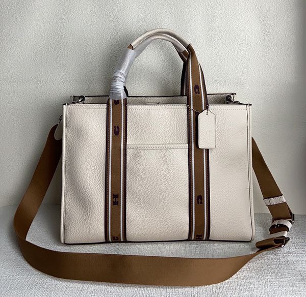 

smith tote Leather HandBag Designer Tote Women shopping bag Underarm Shoulder Bag Beach Bags, Dark grey