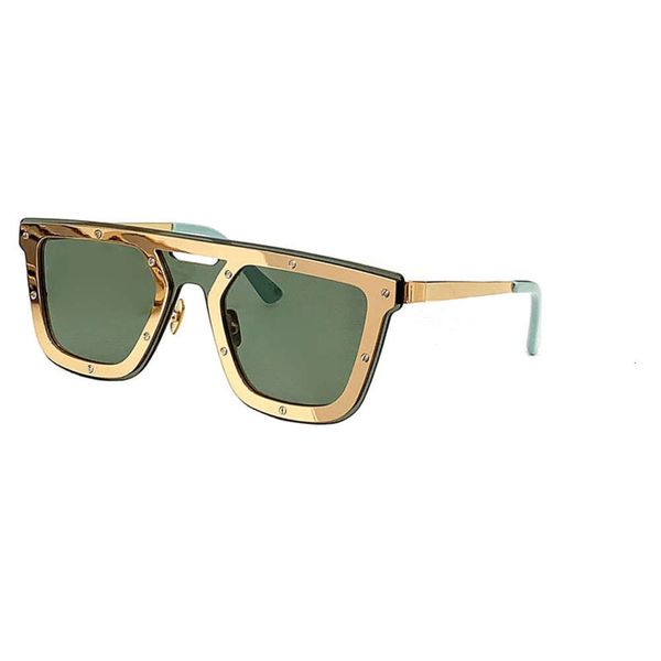 

New in Vintage Shades 2024 Cool Men Fashion Square Sunglasses Brand Design Metal Frame Outside Eyewear UV400 Oculos De Sol