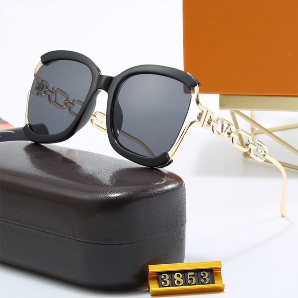 

Retro Womens Sunglasses Designer Sunglasses Metal Large Frame Sun Glass Adult Glasses Outdoor glasses 5 Option UV400 Eyeglasses