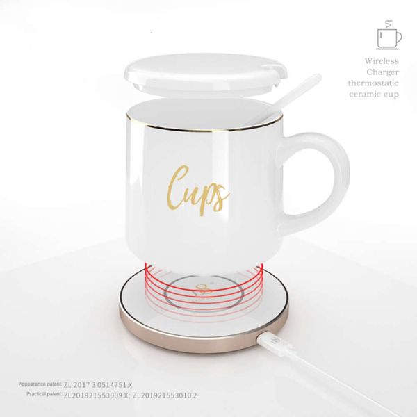 

Charging Smart Wireless Warm Portable Coffee Heater Warmer Constant Temperature Cup Heating Mugs Coaster Er