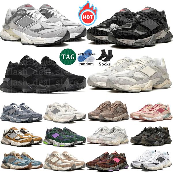 

Designer 9060 Shoes Grey Black Quartz Grey Mushroom Cookie Pink Sea Salt Moon Daze Sneakers mens sport Outdoor Shoes size 36-45, Color 18