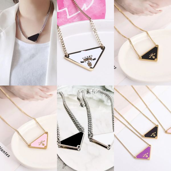 

Wholesale Classic Pendant Chain Necklaces Lover Necklace Elegant Women Girl 18K Gold Silver Plated Stainless Steel Charm Luxury Designer Wedding Party Jewelry