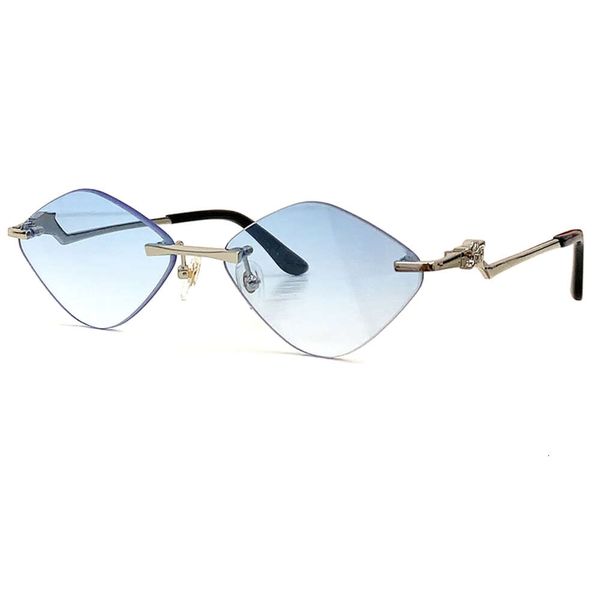 

Women Irregular Vintage Small Frame Rhombus Ladies Sunglasses Shades Retro Alloy Eyewear