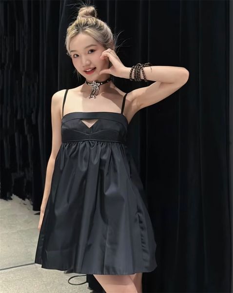 

Fashion Designer Dress Women' Hollow Camisole Skirt for Summer Vocation Designer Beach Tank Dress12, #1-dress