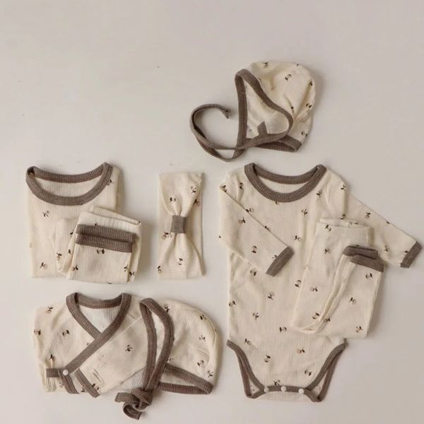 

Born Clothes Toddler Girls Sleeper Wear Sleeping Pajama Set 240325, Beige