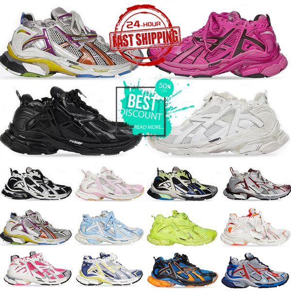 

Designer Mens Running Shoes Paris Runner 7.0 Luxury Transmit sense retro Trainers black white pink Deconstruction Burgundy Casual Sneakers flat sneakers shoes, Mediumslateblue