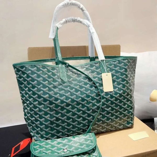 

2024 High Quality Designer Fashion Tote Bag Wallet Leather Messenger Shoulder Carrying Handbag Womens Large Capacity Composite Shopping Bag Plaid, Brown