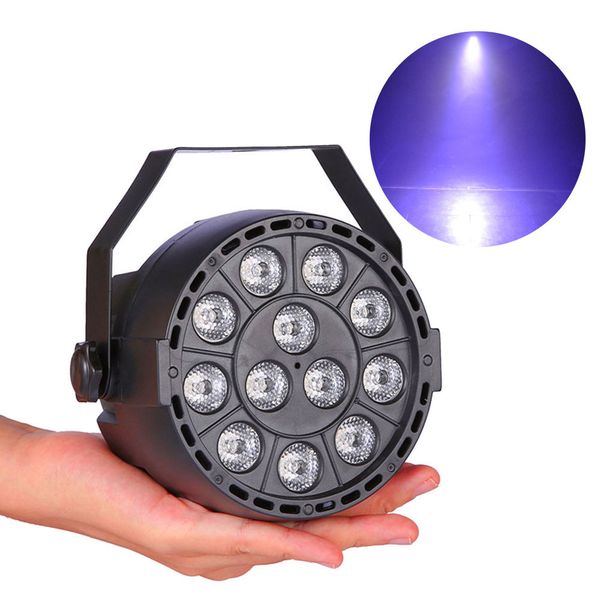 

Light Ultraviolet UV LED Strobe Dimming Mini Stage Disco Lights Purple Lamp Projector DMX Blacklight for Small Party Pub DJ Club s