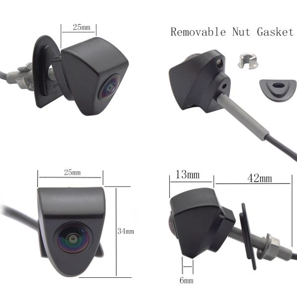 

AHD HD 1080P Car Front View Camera For Toyota Camry Corolla RAV4 REIZ Land Cruiser Prius Hilux Yaris Parking Logo Camera A