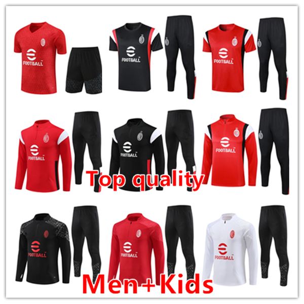 

24 25 Ac training suit IBRAHIMOVIC MIlanS Soccer Milano survetement 2024 Milans Sportswear jacket maillot men and kids de foot mIlans football Tracksuit set, 10a