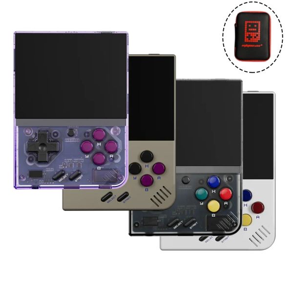 MIYOO Mini Plus Portable Retro Handheld Game Console 3.5-inch IPS HD Screen Children's Gift Linux System Classic Gaming Emulator