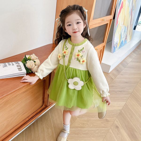 

Out Princess Dress Little girl dress, Green