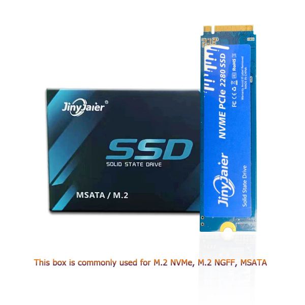 JinyJaier M2 NVMe SSD 128GB 256GB 512GB 1TB SSD hard Drive M.2 2280 PCIe 3.0 512gb Internal Solid State Drive for Laptop Desktop