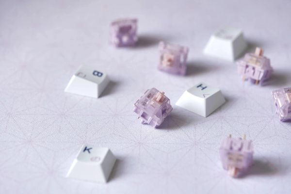 KeysU Studio Bunny Switches Linear Switches Mechanical Keyboard Switches DIY Factory Lubed