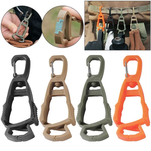 1-6PCS Glove Clip Safety Gloves Holder Gloves Hanger Portable Gloves Hook Multi-purpose Safety Work Gloves Guard Outdoor Camping