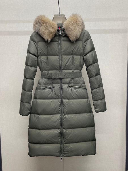 

New Designer Winter Canadian Goode Downs Jackets Womens White Duck Down Long Parkas Hoody Black Label Coat Women Full Parka Warm Clothes, Lihgt green