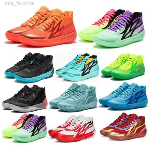 

Lamelo Ball 02 Basketball Shoes Men 2 Honeycomb Phoenix Phenom Flare Lunar Year Jade Blue Man Trainers Sneakers, Orange