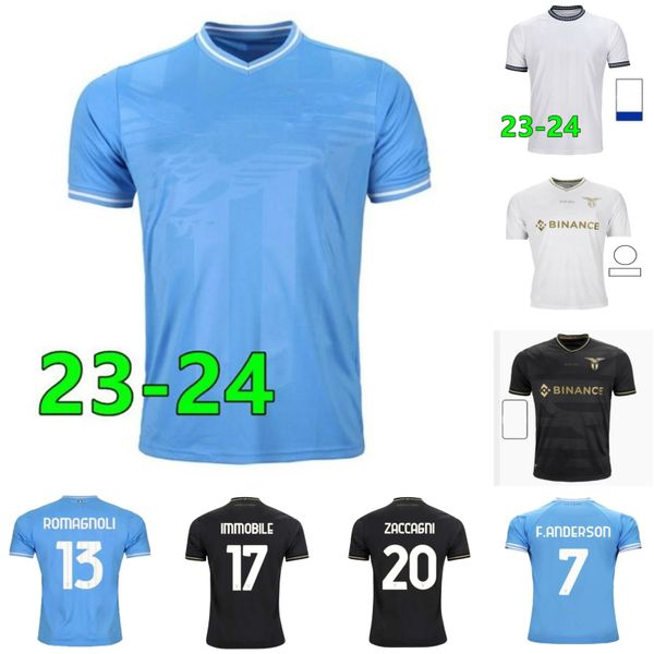 

2023 2024 ..Lazio soccer Jerseys maglie 23 24 IMMOBILE SERGEJ LUIS BASTOS J.CORREA ZACCAGNI MARUSIC men kids kit football shirt 10th Anniversary