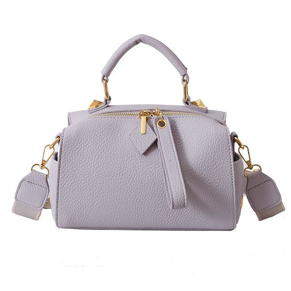 

High Quality Solid Color Leather Shoulder Crossbody Bag for Women Luxury Women S Handbag Designer Female Messenger Tote Bags, Blue