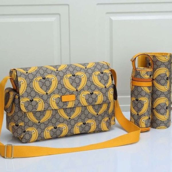 

High Quality Diaper Bag Waterproof Designer Mom Bag Diaper Bag 3 Piece Baby Zipper Brown Check Print Bag 12