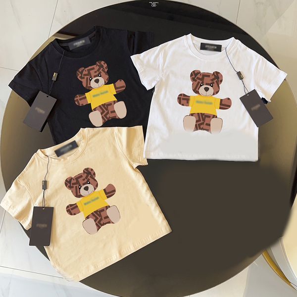 

kids designer clothes Baby Kids Short Sleeve Tees Tops Baby Boys Luxury Shirts Girls Fashion Letter Chilsrens Casual Letter Printed Clothes T-shirts DHgate, A1