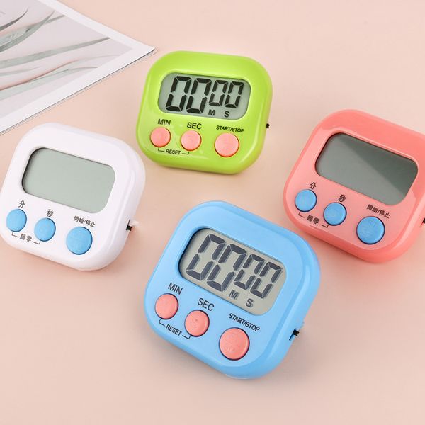 Digital Kitchen Timer Multi-Function Timer Count Down Up Electronic Home CookingTimer Kitchen Baking LED Display Timing Reminder