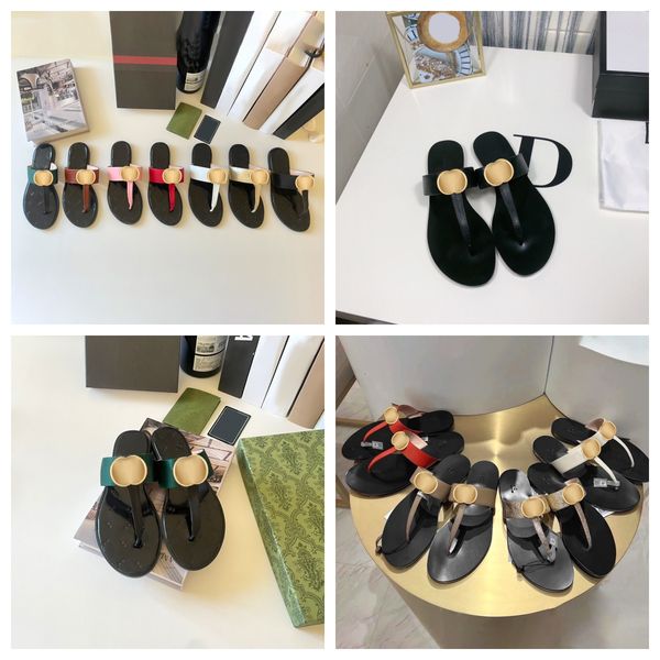 

Luxury Designer Flip Flops Slippers Men's Leather Flat Summer Thong Sandals Women's Pool Beach Casual Shoes Top Quality Designer Slippers Casual Shoes Wholesale, Grey
