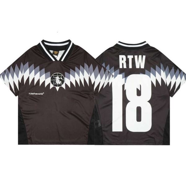 

designer T-shirts CORT polo shirt Classic Hip-hop Brand Luxury summer American club tops High quality t shirts women New Street Couple oversized Short-sleeved tee 2024, Black