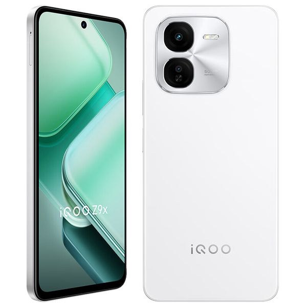 

Original Vivo IQOO Z9x 5G Mobile Phone Smart 12GB RAM 256GB ROM Snapdragon 6 Gen1 50MP OTG 6000mAh Android 6.72" LCD Screen Fingerprint ID Face Wake Waterproof