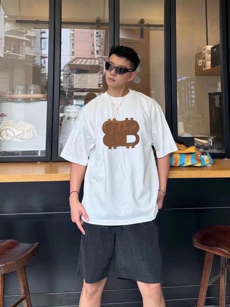 

Spring Summer Rhude T Shirt Man T Shirts Women Tees Men Short Sleeve T-shirt luxury Brand Men's T-shirts, #13