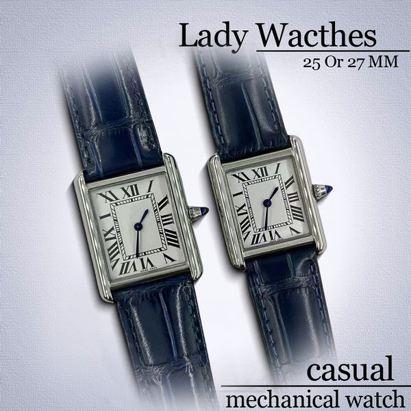 

Watches Tank watch designer watches movement Watches Quartz-Battery Stainless Steel Rectangle bezel Women watch leather Watchstrap diamond bezel luxury Watches, Green