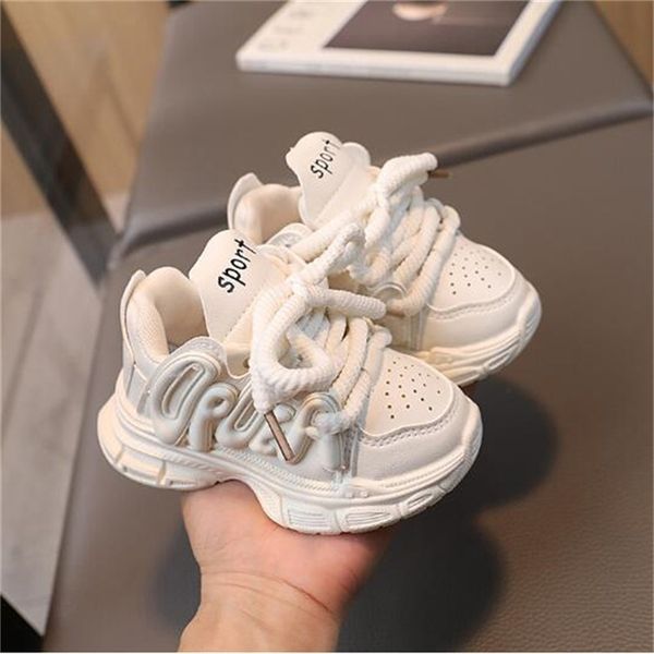 

Designer Children Sports Shoes Breathable Kids Athletic Shoes Toddlers Baby Soft Comfort Casual Sneakers Outdoor Boys Girls Trainers Shoe, Gray