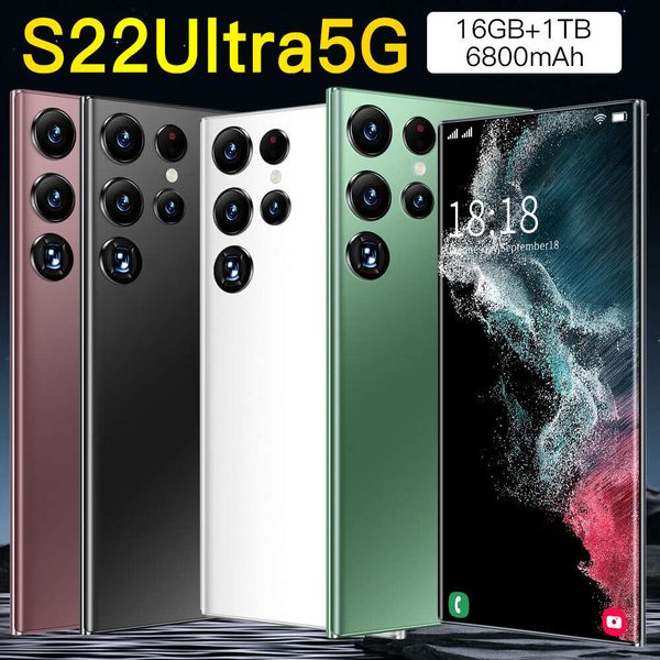 

5G Unlocked Smartphone Dual Camera Fingerprint Sensor Gold White Black 512GB 256GB 64GB 128GB