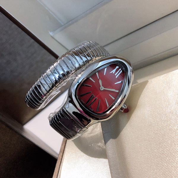 

watch women designer watches high quality Wristwatch Stainless Steel watchstrap Swiss quartz movement 32MM diamond bezel Movement Lady Clocks Casual snake, #6 silver