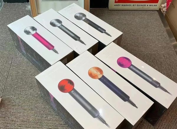 

salon Electric Hair Dryerr negative ion professional travel home temperature adjustable hair, Blue