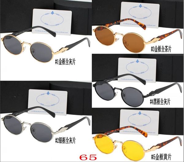 

Top luxury Sunglasses polaroid lens designer womens Mens Goggle senior Eyewear For Women eyeglasses frame Vintage Metal Sun Glasses With Box