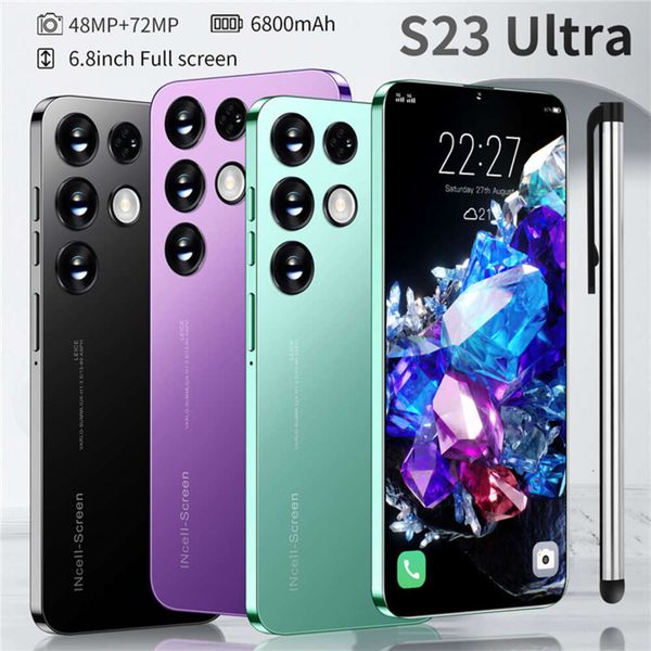 

Smartphone Unlocked 5G Android Fast Charging Fingerprint Sensor Waterproof Black Silver Blue 64GB 512GB, Green