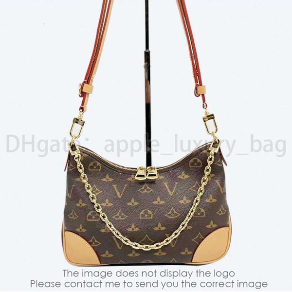 

Luxury Bag Crossbody Bag Designer Handbag Women's BOULOGNE M45832 Letter Printed Hobo Bag Metal Chain Tote Bag Half Moon Bag Wallet Designer Shoulder Bag L B622024 V, L#8