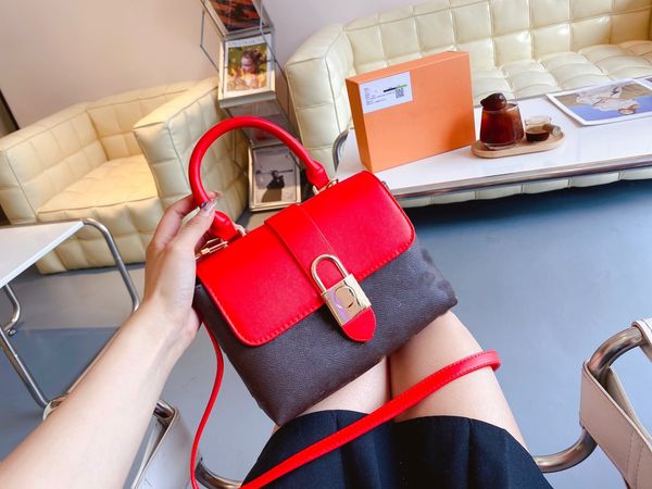

Designer bags Handbag Shoulder Chain Bag Clutch Flap Totes Bags Wallet Check Velour Thread Purse Double Letters Solid Hasp Waist Square Stri, Pink