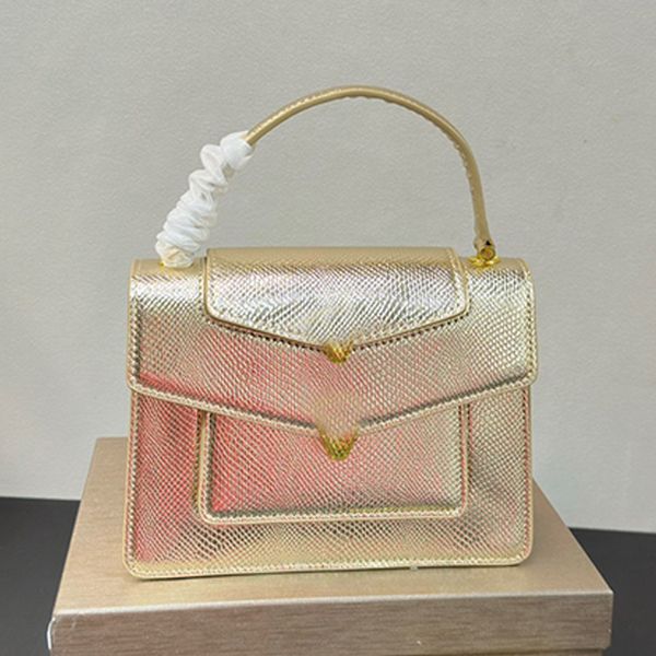 

Fashion Purse Women Totes Shoulder Bags Cowskin Genuine Leather Handbag Shoulders Straps Packing Hand Withdrawl Organ Bag Snake Head, Clear