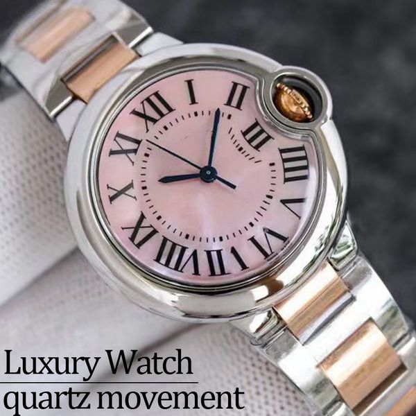 

Wristwatches designer watches watches high quality womens watch 33 36 42MM three Sizes Stainless Steel watchstrap Balloon Blue quartz movement luxury watch, #2 replacement (parts)