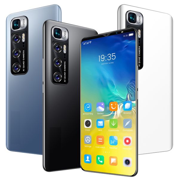 

6.1-inch 5G Smartphone with Fingerprint Facial Recognition, Black